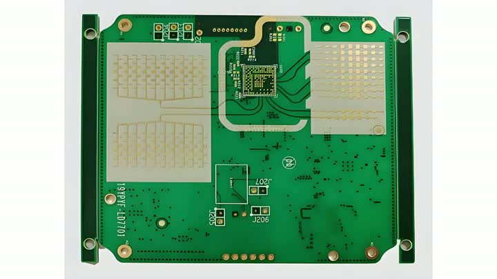 PCB2 híbrido de alta frecuencia