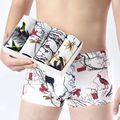 Hot Selling Comfortable Breathable Printed Men's Boxer Shorts & Underpants - Plus Size1