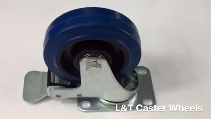 Blue Elastic Caster