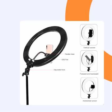 Ring Light with remote control and Phone Holder