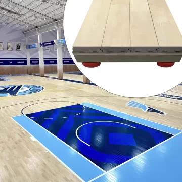 Single keel sports wooden floor for basketball