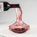 High-End Leadless Crystal Wine Bottles - Top Quality Classic Elegant Diamond Design1