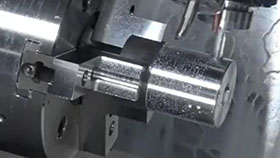 CNC -Bearbeitung benutzerdefinierter Titan -Zahnradwellen