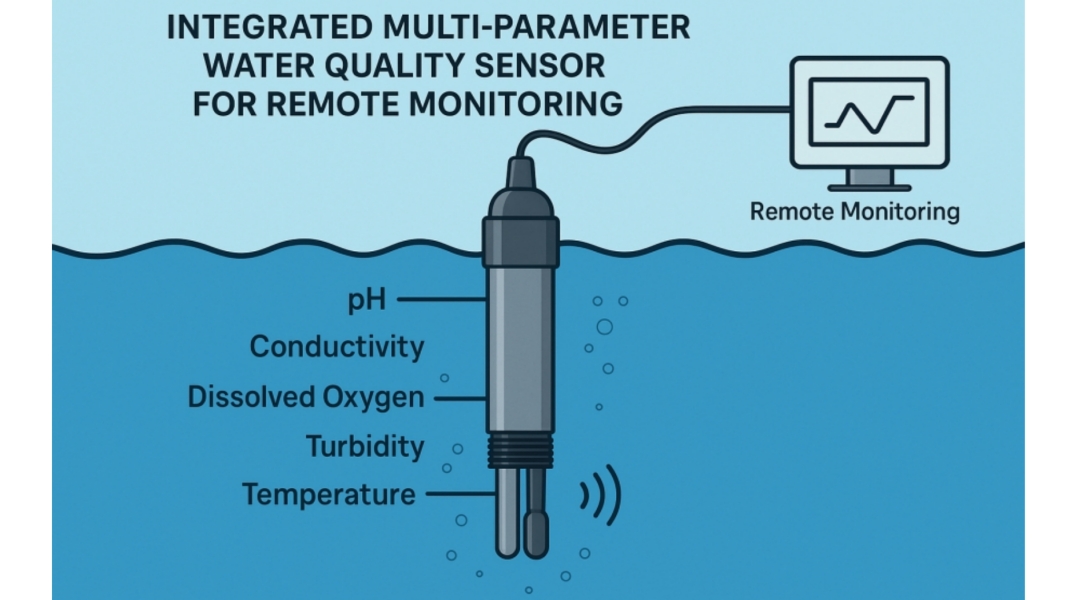 Integrated Multi-Parameter Water Quality Sensors for Remote Monitoring