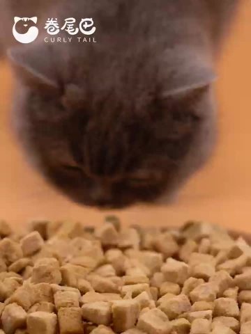 OEM freeze-dried raw meat bone cubes for cat