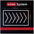 6-Arrow 2433mm x 4840mm Hexagonal LED Light: Best Selling Workshop Ceiling & Garage Lighting Solution1