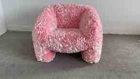 chaise de fleurs