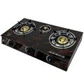 Hot Sale: Industry Wholesale Reasonable Price Home Stove - 3 Burner Tempered Glass Cast Iron Gas Cooker1