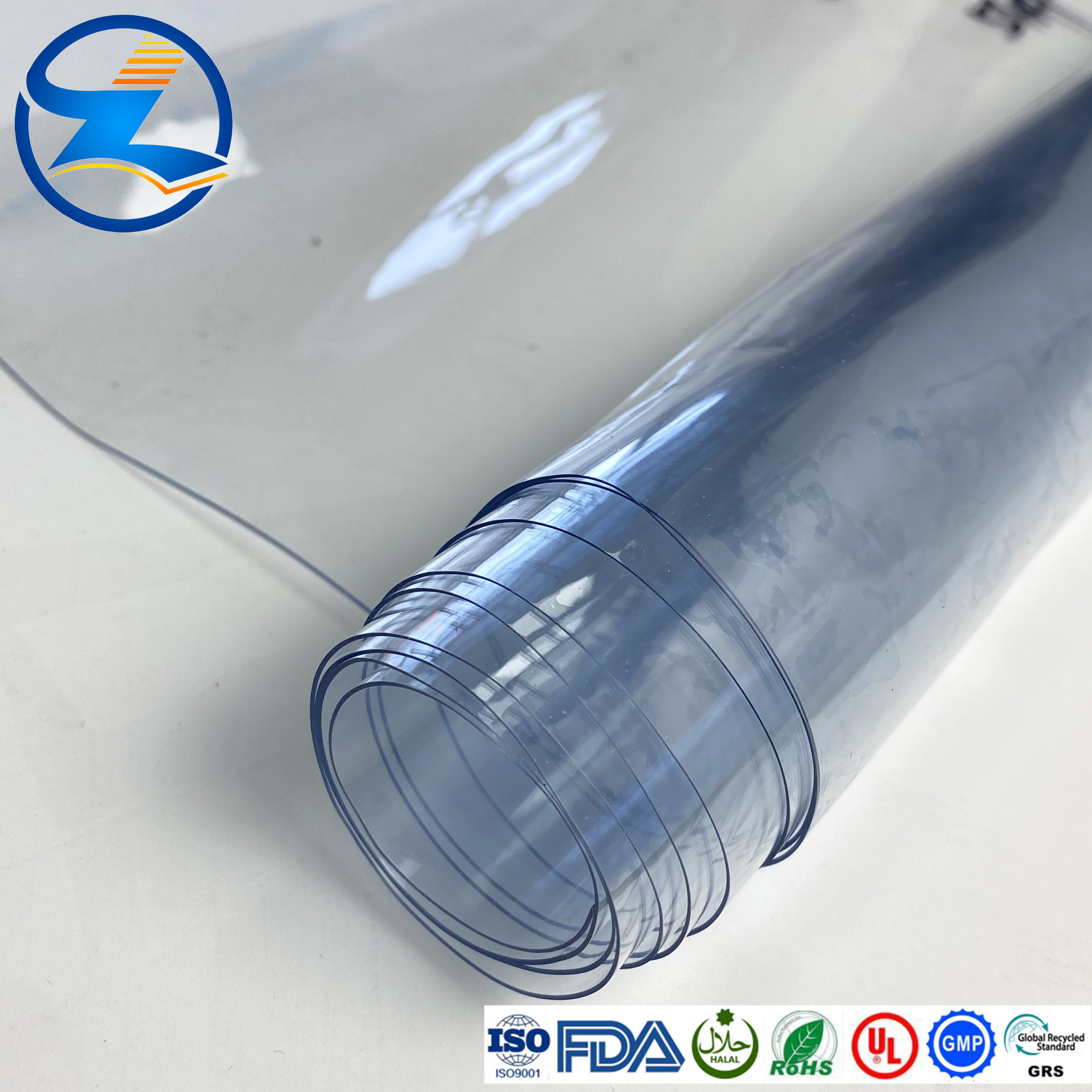 PVC PVC totalmente transparente compañero de embalaje