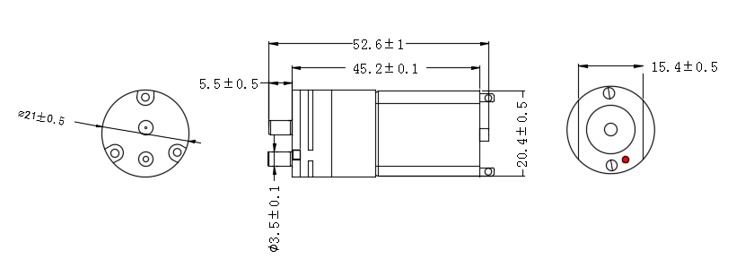 DQB130-FB mini vacuum pump for adult products