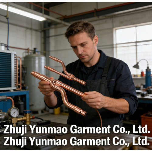 Copper Branch Pipe Fittings for HVAC and Refrigeration Systems