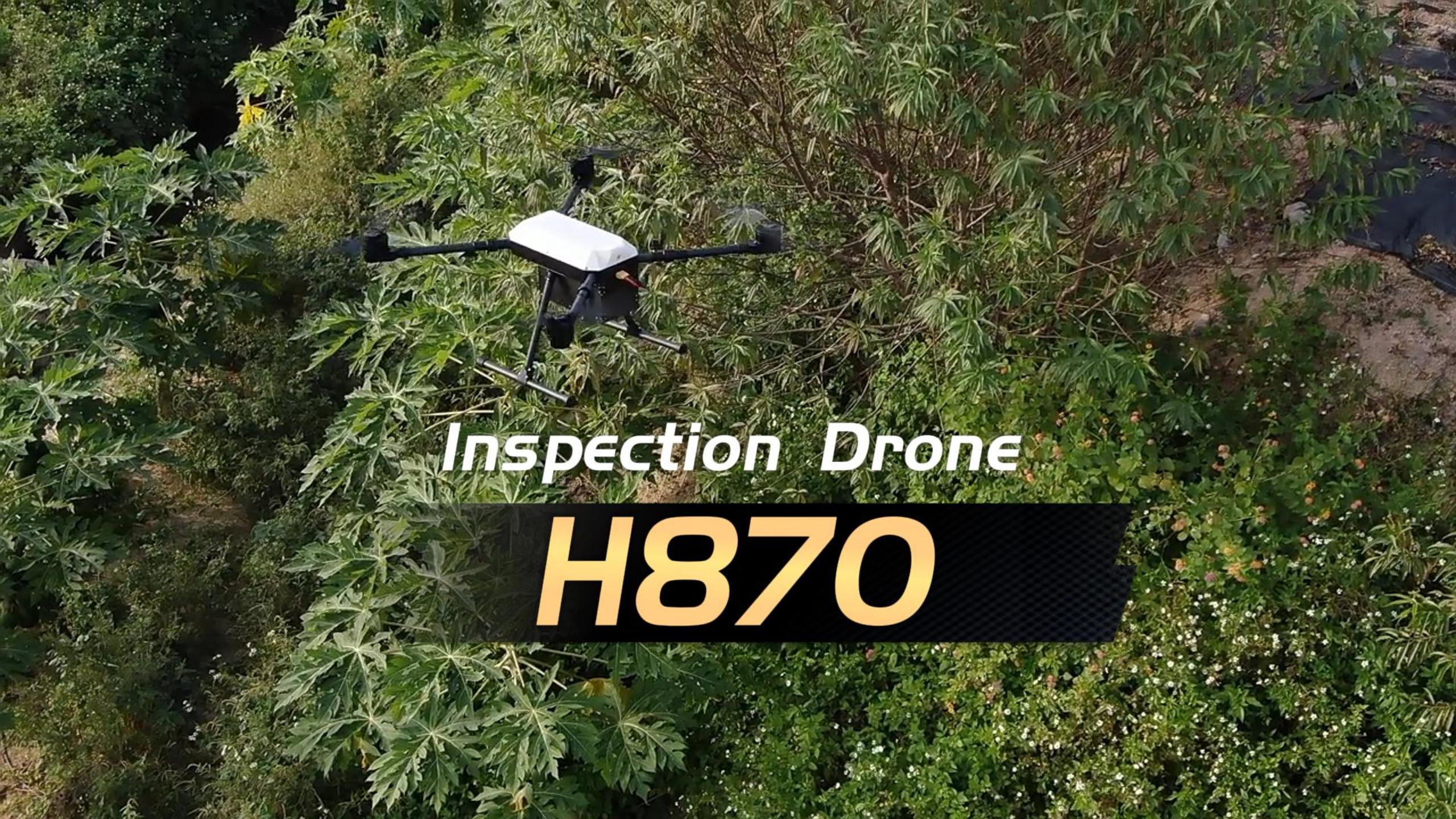 Drone d&#39;inspection H870 mm