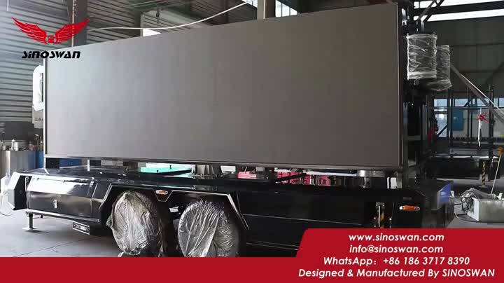 ? Erwecken Sie Ihre Veranstaltung mit dem Sinoswan SL50 Mobile LED -Trailer zum Leben!