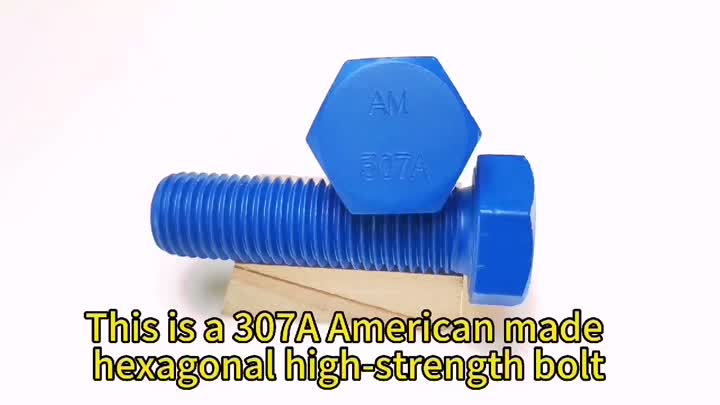 ASTM kekuatan tinggi A325 bolt heksagon