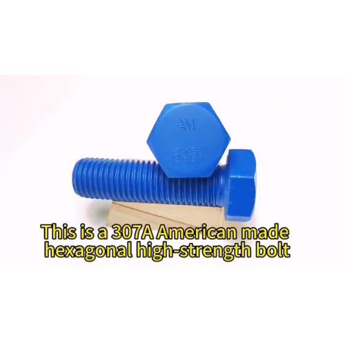 ASTM high-strength A325 hexagonal bolt