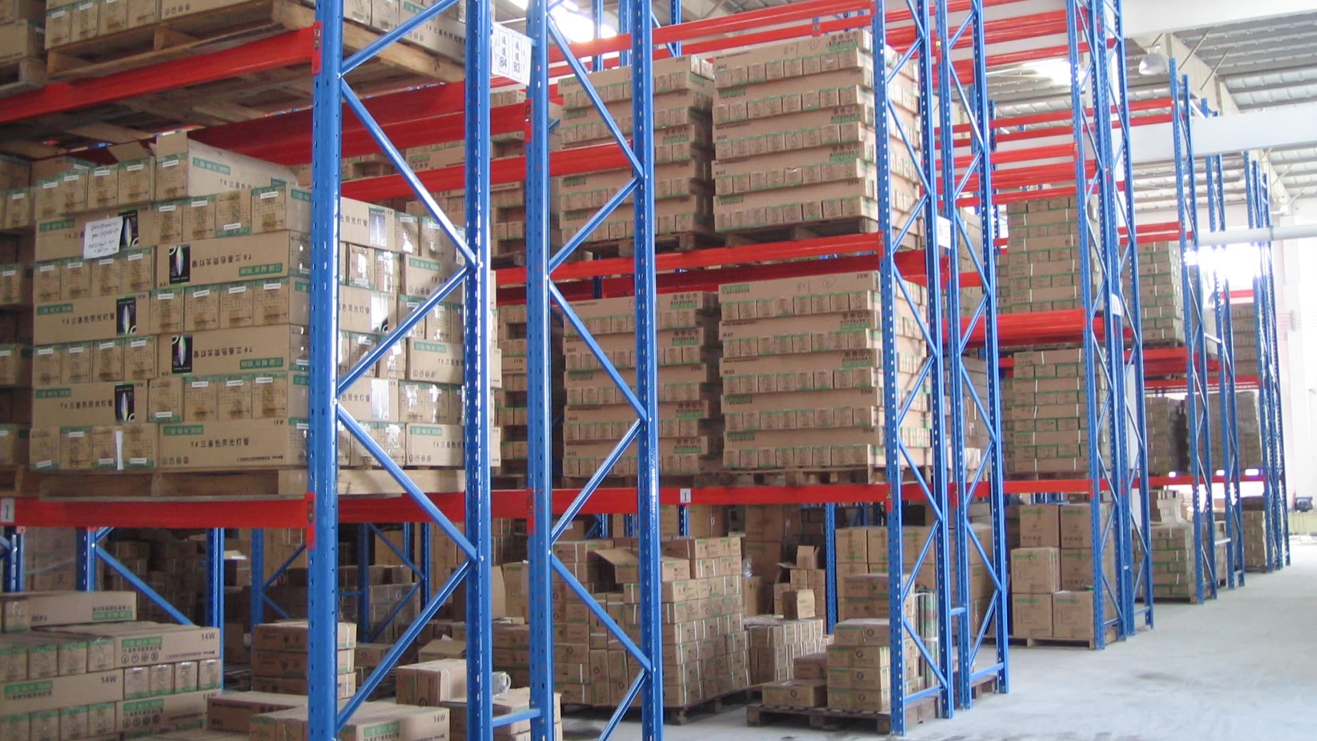 Armazenamento seletivo de aço de aço armazenamento de armazenamento duplo rack prateleiras pesadas de rack racking1 racking1