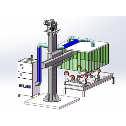 Plasma Cutting Fume Extraction System: for two plasma cutting fume exhaust