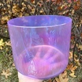 Alchemy Cosmic Crystal Singing Bowls: Transparent Quartz Sound Healing Chakra Series1