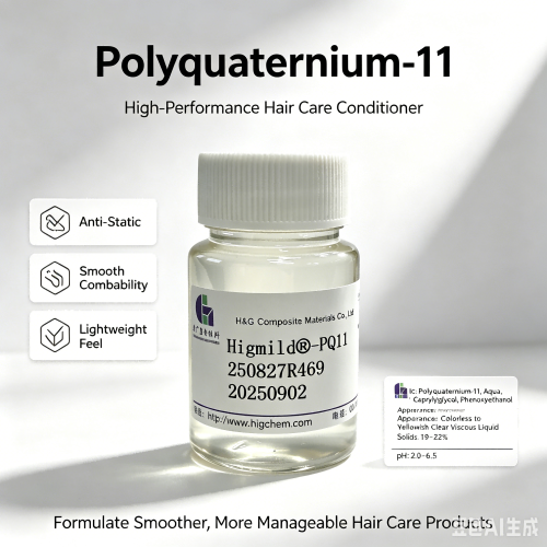 Polyquaternium-11 para formulaciones de champús modernas