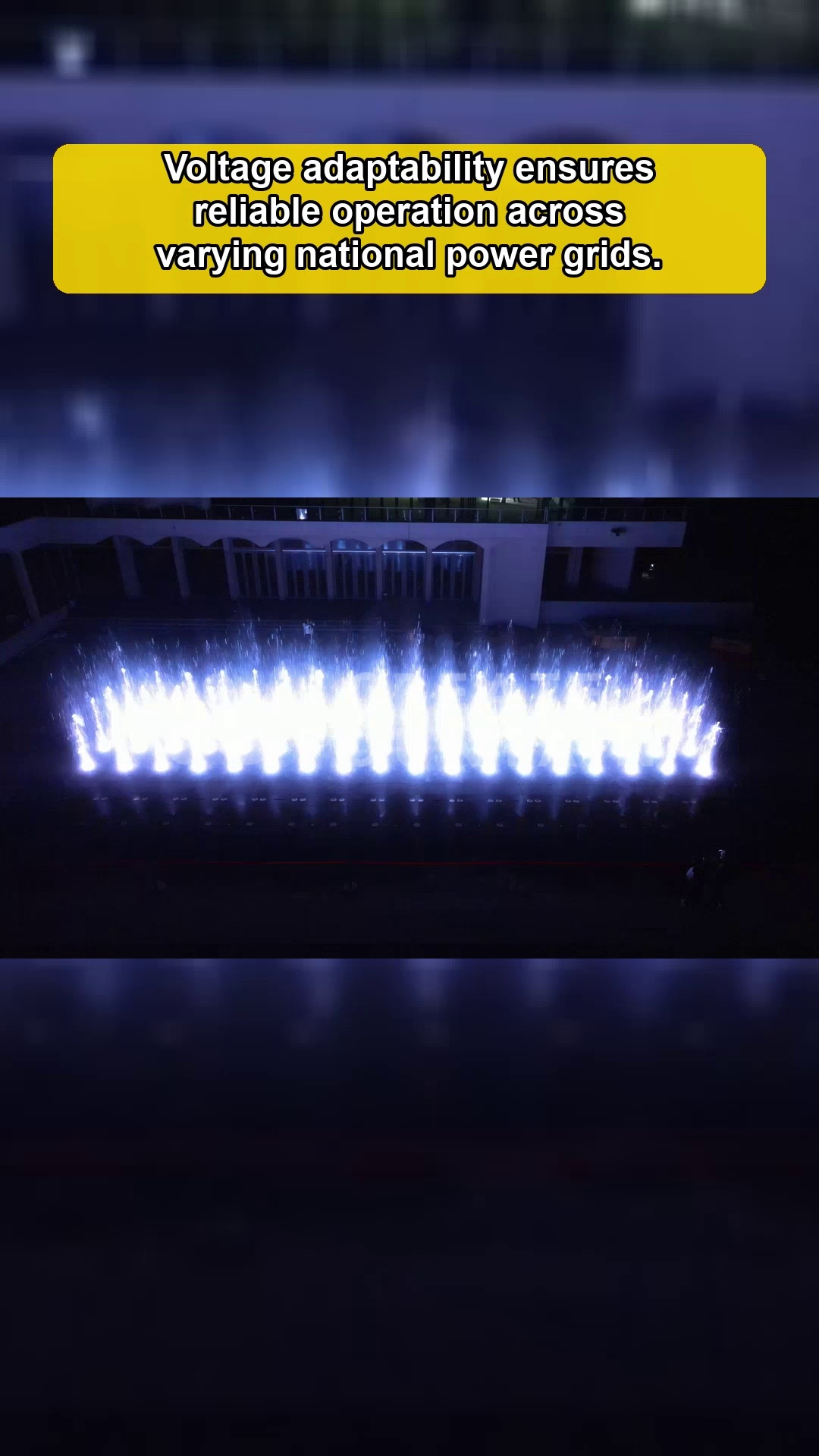 اجزای سخت افزاری فواره سازگار با پروتکل DMX512 مناسب برای اتصال با سیستم های کنترل روشنایی صحنه شخص ثالث