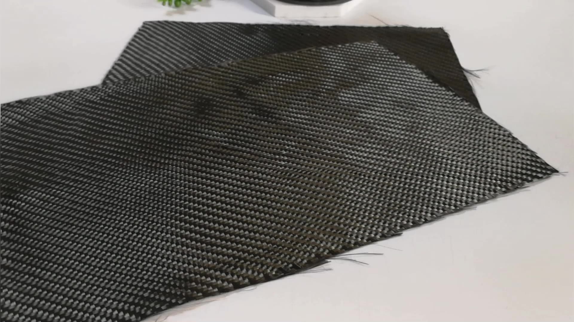 Kekonduksian elektrik berkualiti tinggi Plain Twill Weave Weave Carbon Fiber Cloth Roll1