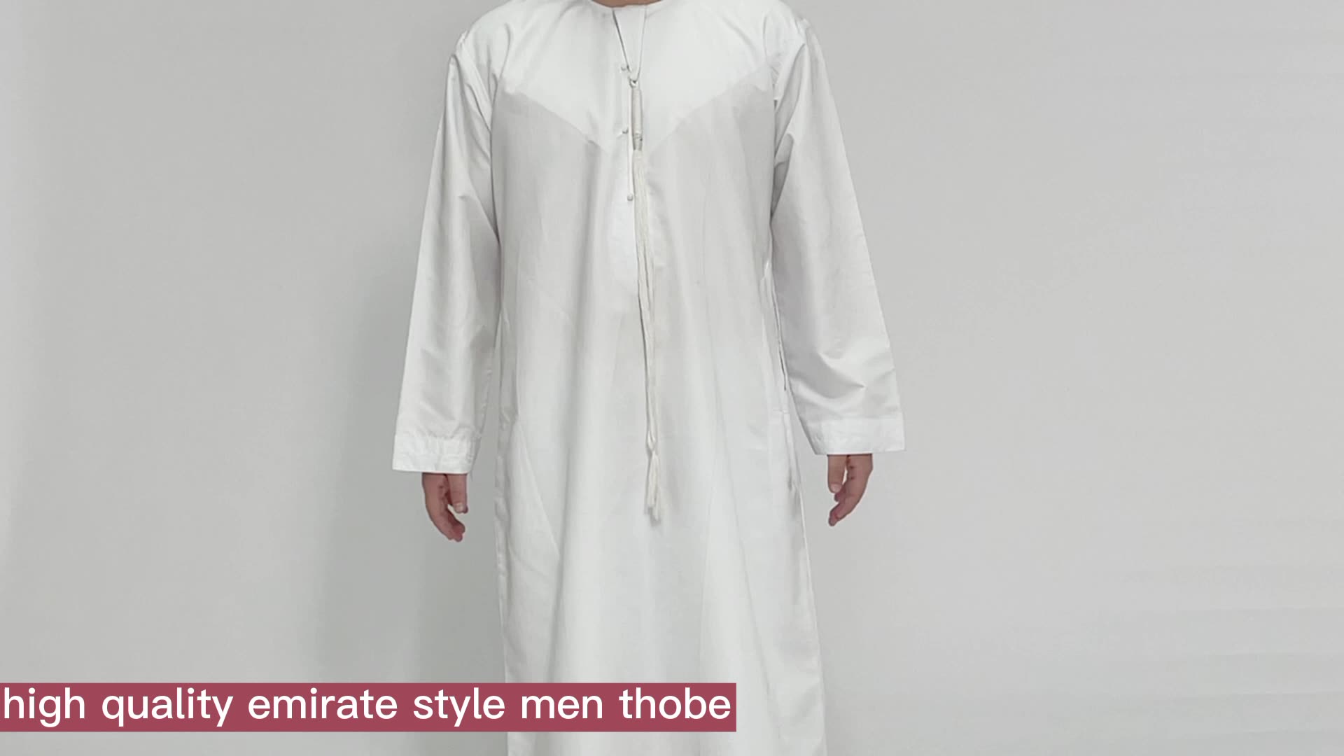 Uomini all&#39;ingrosso Stile saudita disegni di abbigliamento islamico di Dubai morbido thobe Fabric Omani Stylemen Robe Caftan Thawb personalizzato size1