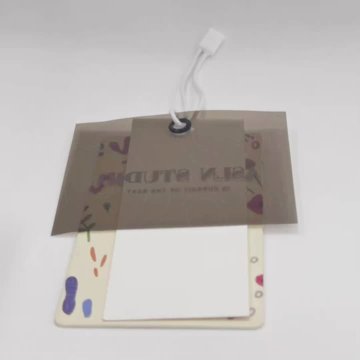 Tag gantung bahan khas