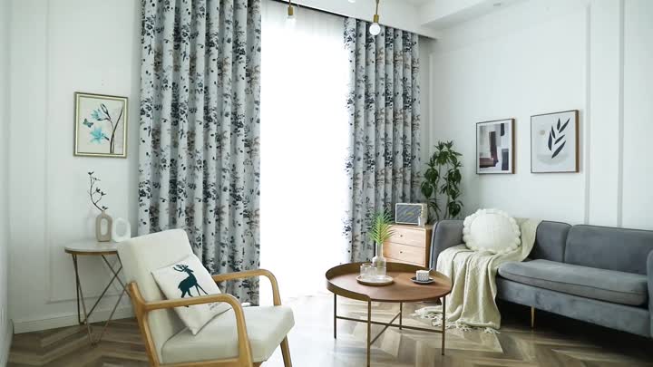 Flore blockout curtains