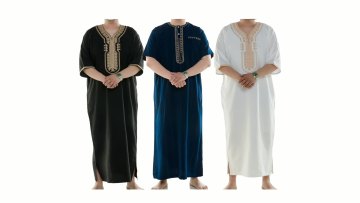 New model muslim abaya wholesale Saudi Arabia abaya long kaftan dresses for men islamic clothing1