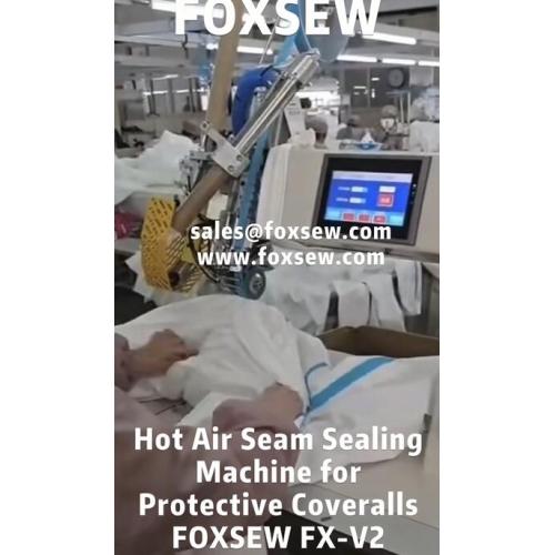 Hot Air Tape Sealing Machine for PPE Coveralls