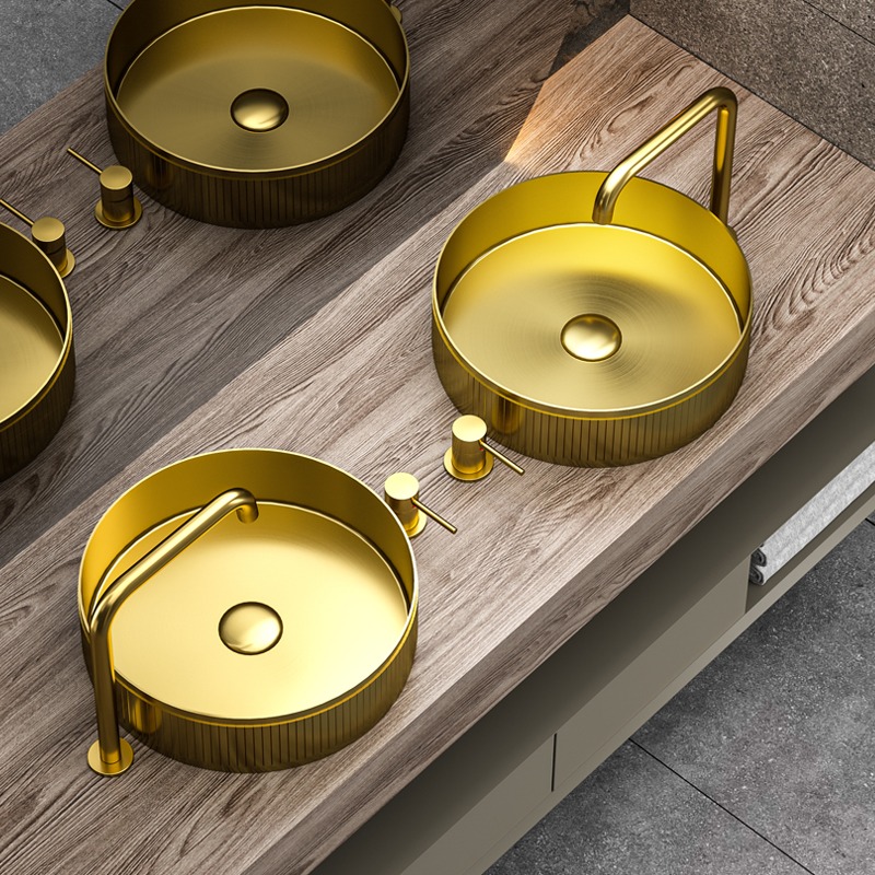 Vogue kutenderera countertop basin strip pamusoro