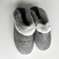 Soft Wool Ladies' Natural Sheepskin Slippers - Warm Winter Fashion1