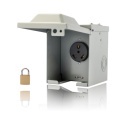 S9490 30 Amp RV Power Outlet Box - NEMA TT-30R RV Receptacle Panel1