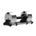 Adjustable Dumbbells 24 kg Cast Iron 4kg Increments1