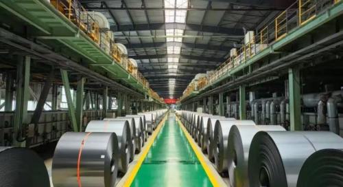 Sha Steel produz com sucesso aço de silício não orientado ultrafino de alta qualidade de 0,10 mm, quebrando gargalos em materiais de alta qualidade