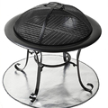 Protégez votre terrasse Patio Grass Fire Pit Pit