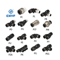 CHYF PL6-01 PL Type Thread Pneumatic Plastic Connector Sale1