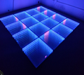 3D Mirror Abyss LED Dance Floor - High Quality LED Effect Light for Wedding Stage1