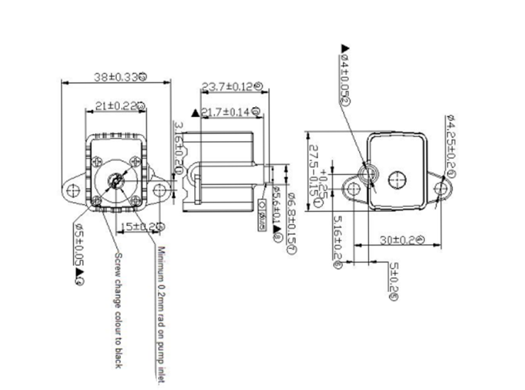 submersible pump size