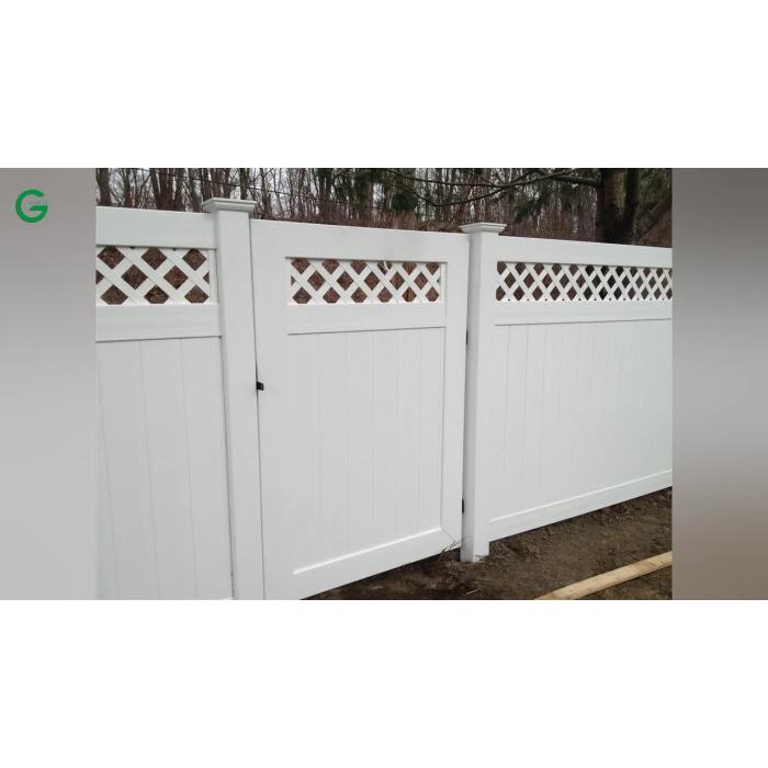 pvc fence panels Vinyl Privacy Fence 6x8ft1