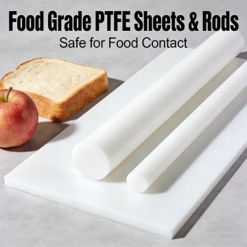PTFE de qualidade alimentar: aplicações seguras em máquinas alimentícias