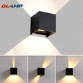 12W IP65 Waterproof LED Exterior Wall Light - Round/Square Surface Mounted Modern Outdoor Lighting1