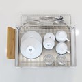 Durable Metal 2 Tiers Dish Rack for Kitchen Counter1