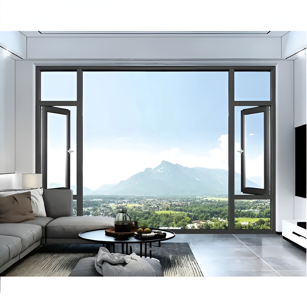 Aluminum casement and tilt turn windows to Qatar