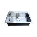 Stainless Steel Undermount Sink 68classicmade Single Bowl Kitchen Sink, 1.0-3.0mm Thickness, 5 Year Warranty1