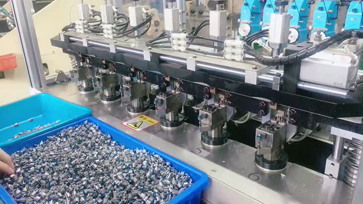 Dc motor automatic winding machine.MP4