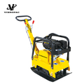 Factory Direct Produce Compactor de placa de gasolina reversible Max 30 cm Compactor de placa vibratoria, compactador de placa inversa hacia adelante1