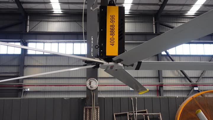 Large industrial fan with super strong wind power