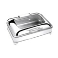 Professional Stainless Steel Chafing Dish: Electric Round, Rectangle, and Square Buffet Food Warmers for Hotels1