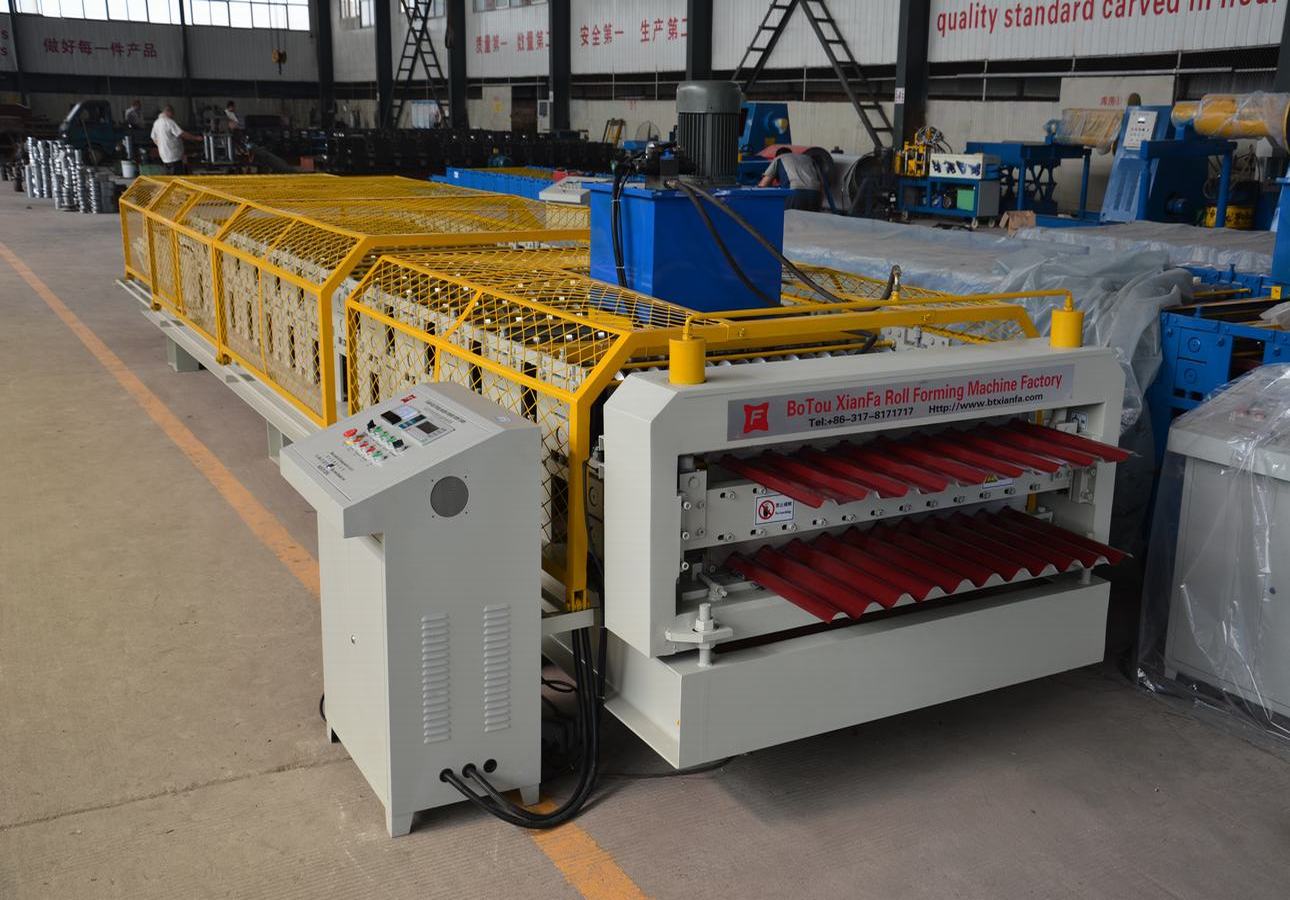 XF Double Deck Roll Forming Machine